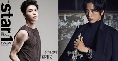 Jaejoong, Yonghwa nam tính và lạnh lùng trên tạp chí