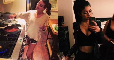 Lea Michele đảm đang vào bếp, Kylie Jenner khoe vòng 1 gợi cảm