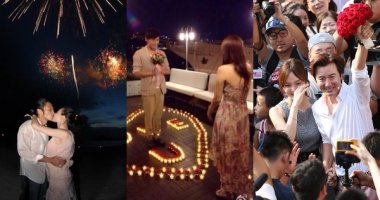 Những màn cầu hôn lãng mạn của sao Hoa ngữ khiến fan liêu xiêu