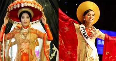 Những bộ áo dài Việt gây tranh cãi trên “đấu trường” nhan sắc quốc tế