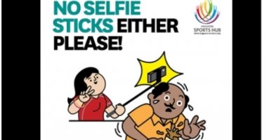 Gậy selfie bị cấm ở giải bóng đá AFF Cup 2014