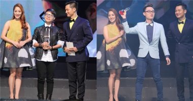 Trúc Nhân, Vũ Cát Tường hạnh phúc nhận giải "Ca sĩ đột phá 2014"
