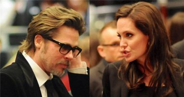 Angelina Jolie và Brad Pitt tình cảm trong lễ trao giải phim "Unbroken"