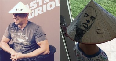 Fan Việt tự hào khi Vin Diesel khoe nón lá trên trang cá nhân