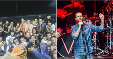 Fan Việt phát cuồng, "gây bão" vì Maroon 5 ở Thái Lan