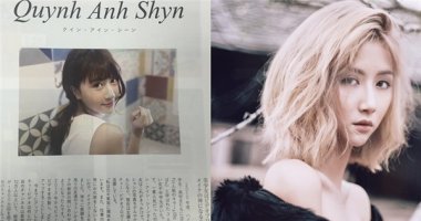 Bất ngờ với hình ảnh Quỳnh Anh Shyn xinh đẹp trên báo quốc tế