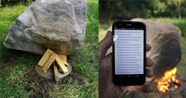 Xuất hiện hòn đá thần kì có thể phát Wi-Fi khi bị đốt nóng