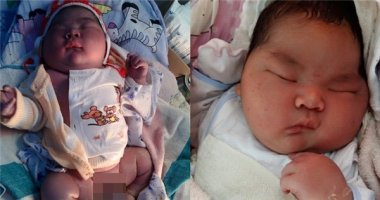 Thích thú với em bé sơ sinh “nặng cân nhất nhì Việt Nam”