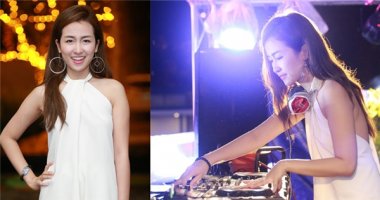 DJ Trang Moon phiêu cực chất trong bữa tiệc bể bơi hoành tráng