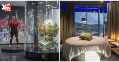 Mê mẩn khách sạn sang trọng và bảo tàng "vạn người mơ" của Ronaldo