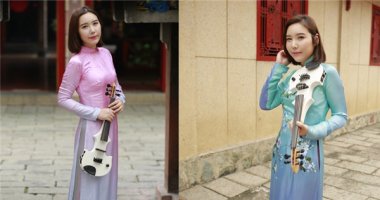 Non nước Việt Nam đẹp mê hồn qua tiếng đàn của nghệ sĩ violin J.Mi