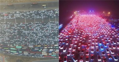 Bất tỉnh trước cảnh hàng ngàn chiếc xe đổ về thành phố sau dịp lễ