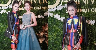 Ngọc Châu Top Model cá tính đọ sắc cùng Hoa hậu Mỹ Linh