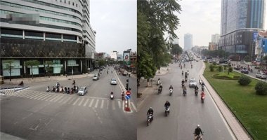 Hà Nội: Ngỡ ngàng tình trạng giao thông trong ngày khai xuân 2017