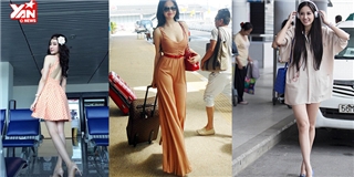 [Fashion Police] Sao nữ làm lố tại sân bay, Thanh Hằng đơn giản và thanh lịch