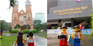 Một góc Sài Gòn đầy ấn tượng trong bộ ảnh... lego du lịch