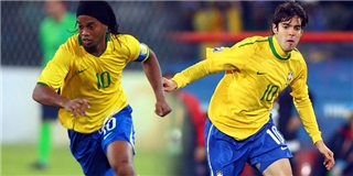 [Bóng đá] Brazil gạt Kaka, Ronaldinho khỏi danh sách dự World Cup 2014
