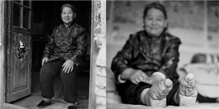 Bộ ảnh hiếm về những người phụ nữ có gót sen cuối cùng còn sót lại ở Trung Quốc 