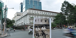 Ngắm Sài Gòn xưa và nay qua trào lưu ảnh lồng ảnh