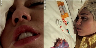 Choáng váng với cảnh Miley Cyrus sốc thuốc, sùi bọt mép