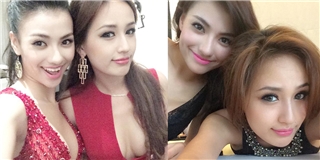Hoa hậu Mai Phương Thúy “hở táo bạo” cạnh Hồng Quế