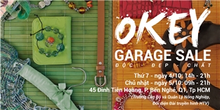 “Shopping thả ga – Không lo về giá” cùng hội chợ Okey Garage Sale