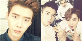 Lee Jong Suk bắt đầu chơi Instagram, Jun.K "điên" cùng Wooyoung và Chansung