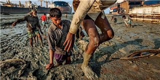 Chân dung người lao động tại nghĩa địa tàu biển Chittagong