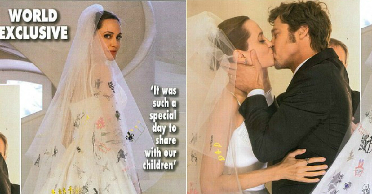 Hé lộ thú vị về đám cưới bí mật của Angelina Jolie và Brad Pitt  MVietQ