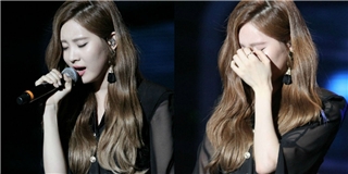 Seohyun khóc nức nở khi hát thay Jessica tại fan meeting