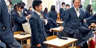 Nam sinh Nhật Bản... mặc váy đến trường