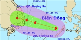 Vào biển Đông, áp thấp nhiệt đới mạnh lên thành bão