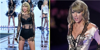 Taylor Swift gợi cảm đọ sắc cùng những thiên thần Victoria's Secret
