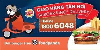 Burger King gia nhập khu ẩm thực trực tuyến lớn nhất Việt Nam