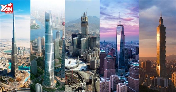 Top10 tòa nhà cao nhất thế giới trong năm 2014