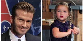 David Beckham đau lòng vì bị con gái cưng chê… quá mập