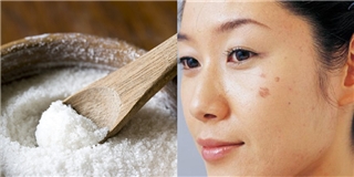 Sạch thâm trị mụn cho mặt lẫn cơ thể chỉ với muối