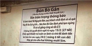 Những tấm bảng quảng cáo độc đáo chỉ có ở Việt Nam