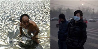 Choáng váng với sự ô nhiễm kinh hoàng của Trung Quốc