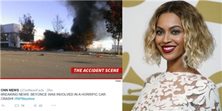 Sự thật về thông tin Beyoncé qua đời trong một vụ tai nạn xe