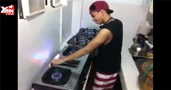 DJ mix nhạc bằng bếp gas bá đạo nhất thế giới