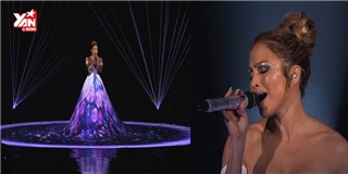Màn trình diễn thay đổi 10 bộ váy trong 3 phút của Jennifer Lopez gây sốt 