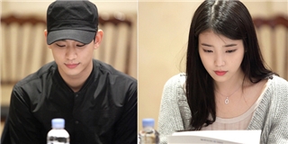 Kim Soo Hyun và IU cực cuốn hút khi đọc kịch bản "Producer"