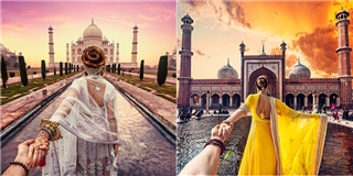 Ấn Độ tuyệt đẹp trong bộ ảnh "Nắm tay em đi khắp thế gian"