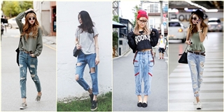 8 ý tưởng “hô biến” quần jeans cũ thành mới cực sáng tạo