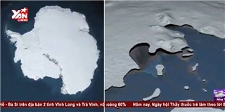 Tảng băng 10.000 năm tuổi ở Nam Cực có nguy cơ tan chảy