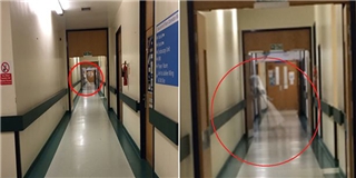 Lạnh người khi chụp được “hồn ma váy trắng” giữa bệnh viện