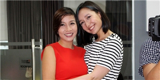 Anna Trương ra dáng thiếu nữ bên cạnh mẹ Mỹ Linh