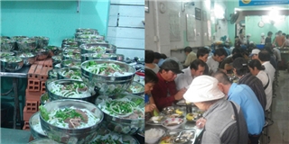 Ấm lòng những quán cơm, phở 1.000 - 2.000 đồng ở Sài Gòn