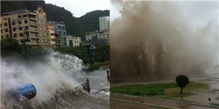 Khẩn cấp: Bão số 1 chính thức đổ bộ vào Quảng Ninh - Hải Phòng, gây mưa gió kinh hoàng
